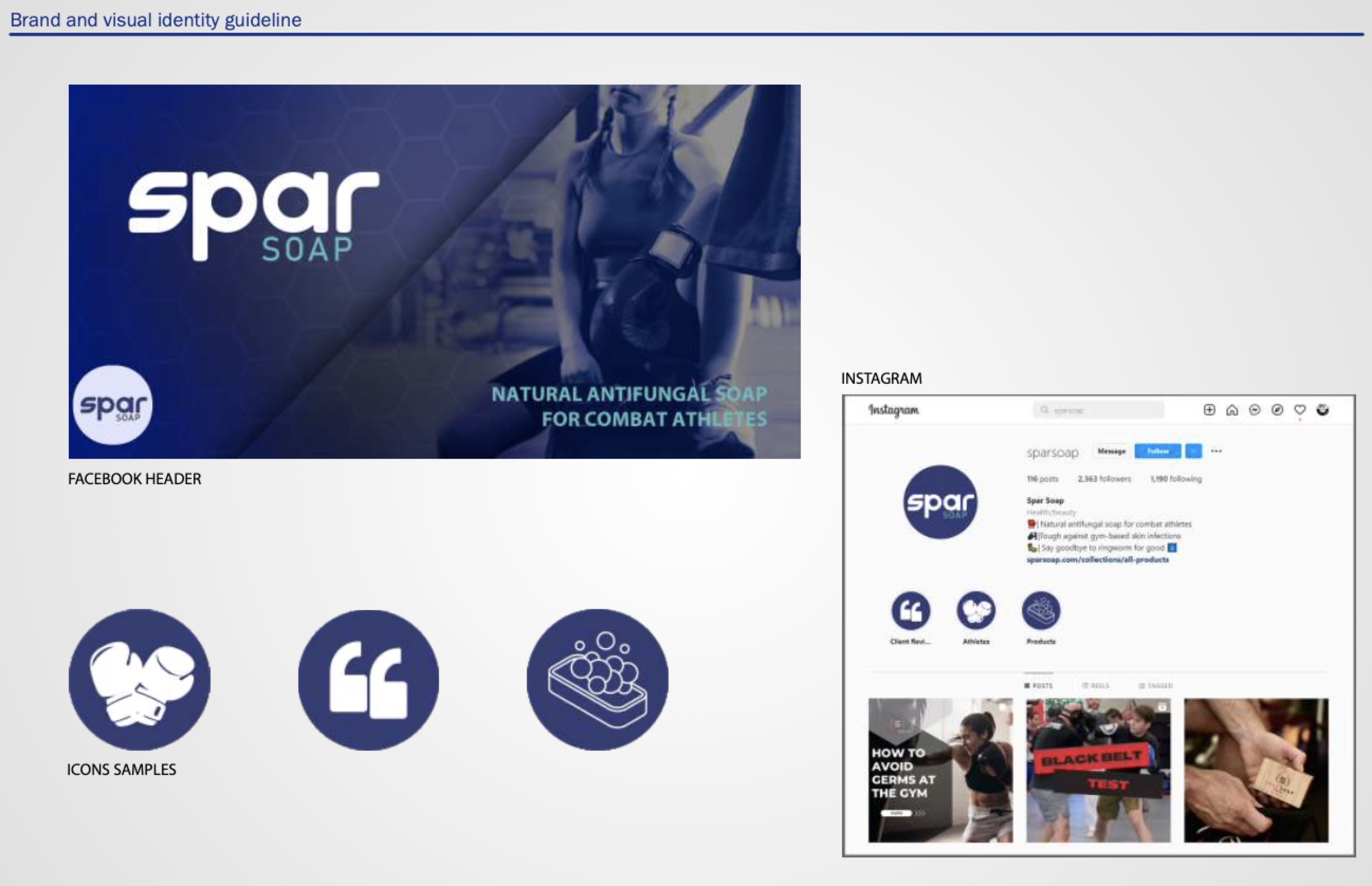Example of SparSoap LLC Soap Business Rebranding Guidelines Implementation Thumbnail